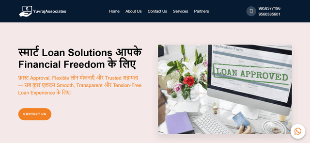 Yuvraj Associates website