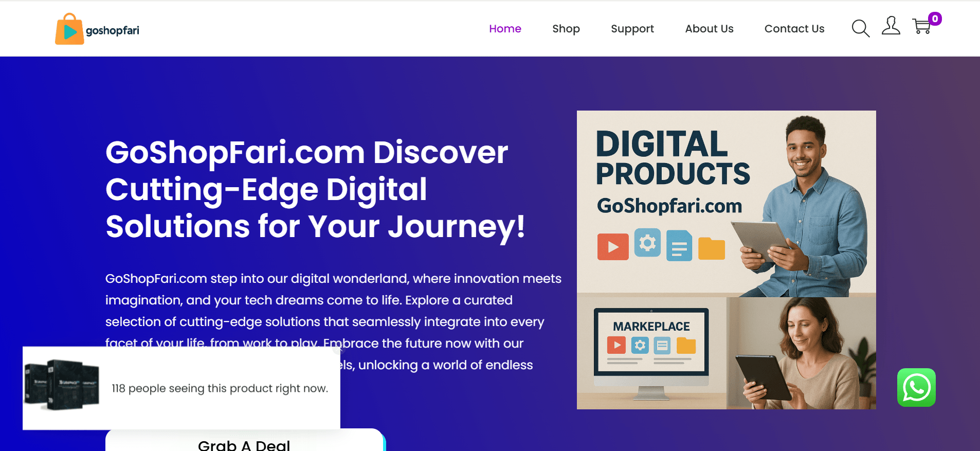 WebCreatix Client Website